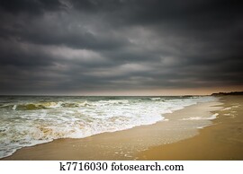 Stormy weather, Atlantic ocean