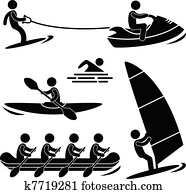 Water Sea Sport Skurfing Rafting Water Sea Sport Skurfing Rafting