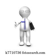 מומחה, יועץ, למתוח, שלו, העבר, ל, a, לחיצת יד