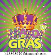 Mardi Gras Crown Mardi Gras Crown