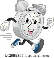 Mascot Alarm Clock Run Mascot Alarm Clock Run