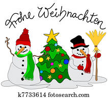 ドイツ語 クリスマスカード スケッチ K Fotosearch
