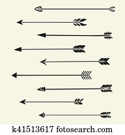 Arrows set Arrows set