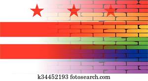 Rainbow Wall Washington DC