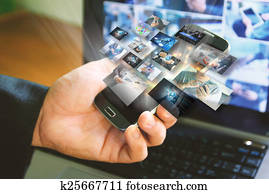 Social media concept. Social media concept.