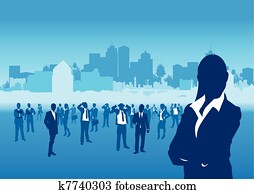 business people business people