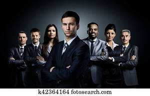 grupo pessoas empresariais