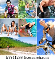 Sports lifestyle concept Sports lifestyle concept