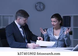 I can't work under pressure!