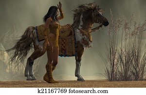 Indian White Feather