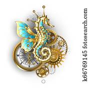 Mechanical seahorse Mechanical seahorse