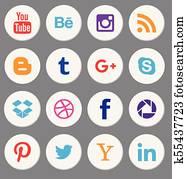 Social Media Icon Collection Social Media Icon Collection