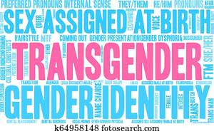 transgender, wort, wolke transgender, wort, wolke