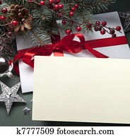 Art Christmas greeting card Art Christmas greeting card