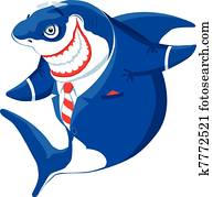 Business shark  