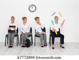 empleados, con, especial, habilidades, querido, -, entrevista de trabajo, candidatos