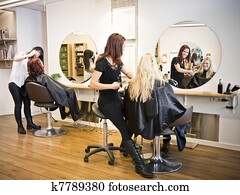 haar salon, situation haar salon, situation