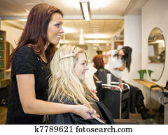 Hair salon situation Hair salon situation