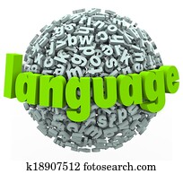 Language Letter Word Sphere Learn Foreign Speak Talk