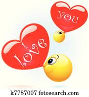 Smileys Clipart | k7786912 | Fotosearch