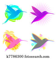 האמינגבירד, וקטור, סמלים