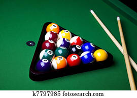 Billiard balls, pool Billiard balls, pool