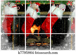 Christmas Fireplace Christmas Fireplace