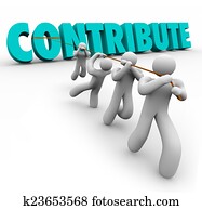 Contribute 3d Word Pulled Up by Team Giving Sharing Contribution Contribute 3d Word Pulled Up by Team Giving Sharing Contribution