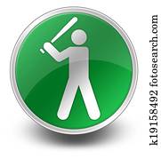 icon,, button,, פיכטוגראם, בייסבול