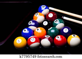Playing pool Playing pool