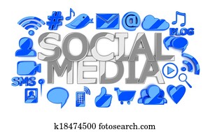 Social media icons Social media icons