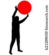 Woman at senior sport Woman at senior sport