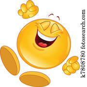 Cheerful emoticon