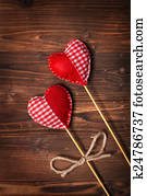 dia dos namorados, corações