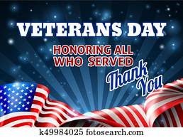 Veterans Day American Flag Background Veterans Day American Flag Background