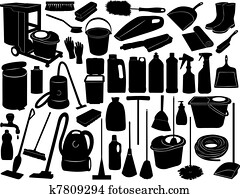 vyčistenie, objects