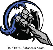 mittelalterlich, ritter, mit, schwert, und, shie mittelalterlich, ritter, mit, schwert, und, shie