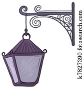 Antique lantern Antique lantern