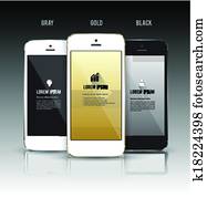 Smart Phone with realistic. Smart Phone with realistic.