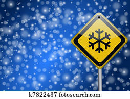 השלג, -, תמרור