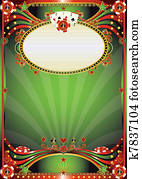 Baroque casino background Baroque casino background