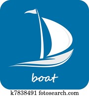 boat,, yacht, -, freigestellt, vektor, symbol boat,, yacht, -, freigestellt, vektor, symbol