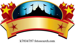 circus tent banner circus tent banner