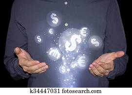 Negociar, forex, gráficos Banco de Imagem | k5425797 ... diagrama er negociar 