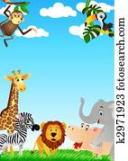 Funny animal cartoon Funny animal cartoon