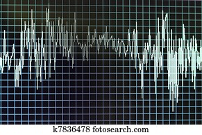 Graphic on a computer