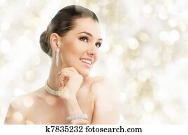 woman with jewelry woman with jewelry