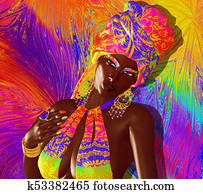 אמריקאי אפריקני, עצב, יופי