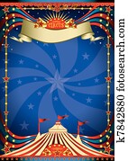 Circus night poster Circus night poster
