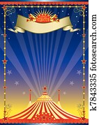 Night circus poster Night circus poster